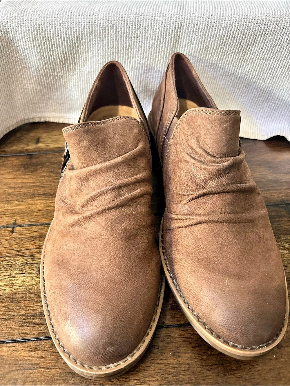 Clarks Camzin Pace Women's Leather Ankle Boots Brown US 8.5